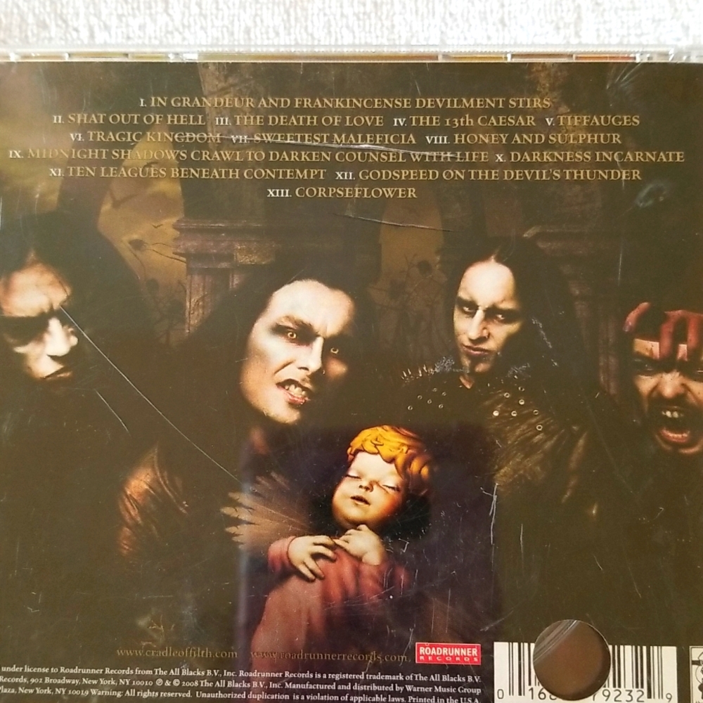 CD:Cradle of Filth - Picture 3 of 3